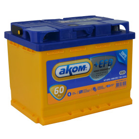 Akom +EFB 60Ah 600A