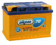 Аккумулятор AKOM 6СТ (70 Ah)