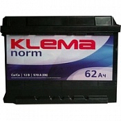 Аккумулятор Klema Norm (62 Ah) L2 6СТ-62 АзЕ