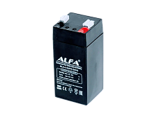 Аккумулятор ALFA 4V-4.5Ah F1 (4V4.5Ah) UPS
