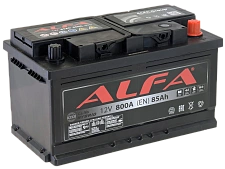 Аккумулятор ALFA Hybrid (85 Ah) LB